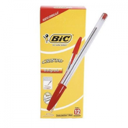 BolIgrafo Bic P/M Cristal Rojo