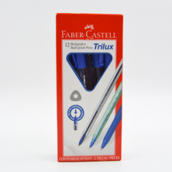 Pluma Faber Castell Azul...
