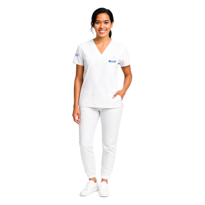 SCRUB BLANCO ENFERMERIA...