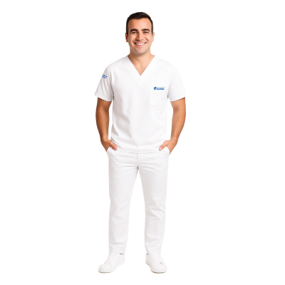 SCRUB BLANCO ENFERMERIA...