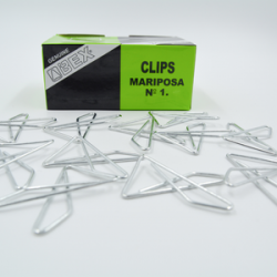 Caja de Clips Mariposa...