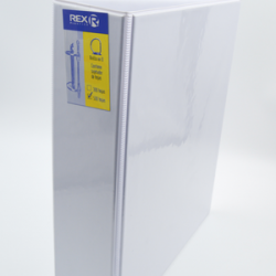 Carpeta Blanca Argolla...